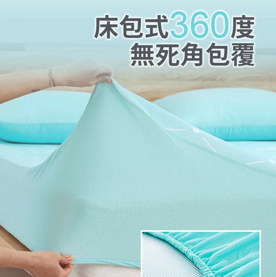 【助眠推薦】石墨烯涼感科技-3D凍感床包Ultra