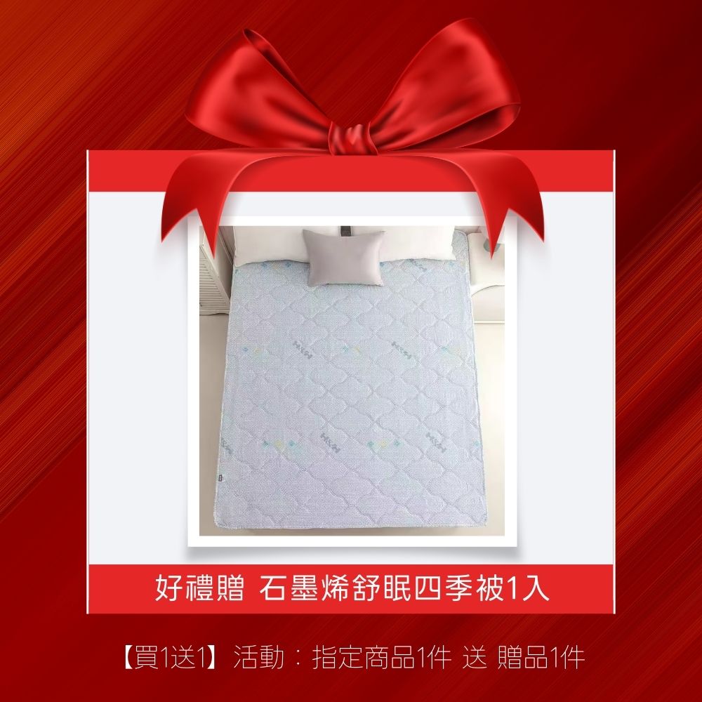 《買1送1贈品》抗菌防蟎能量被 - 寒冷冬天 輕鬆應對