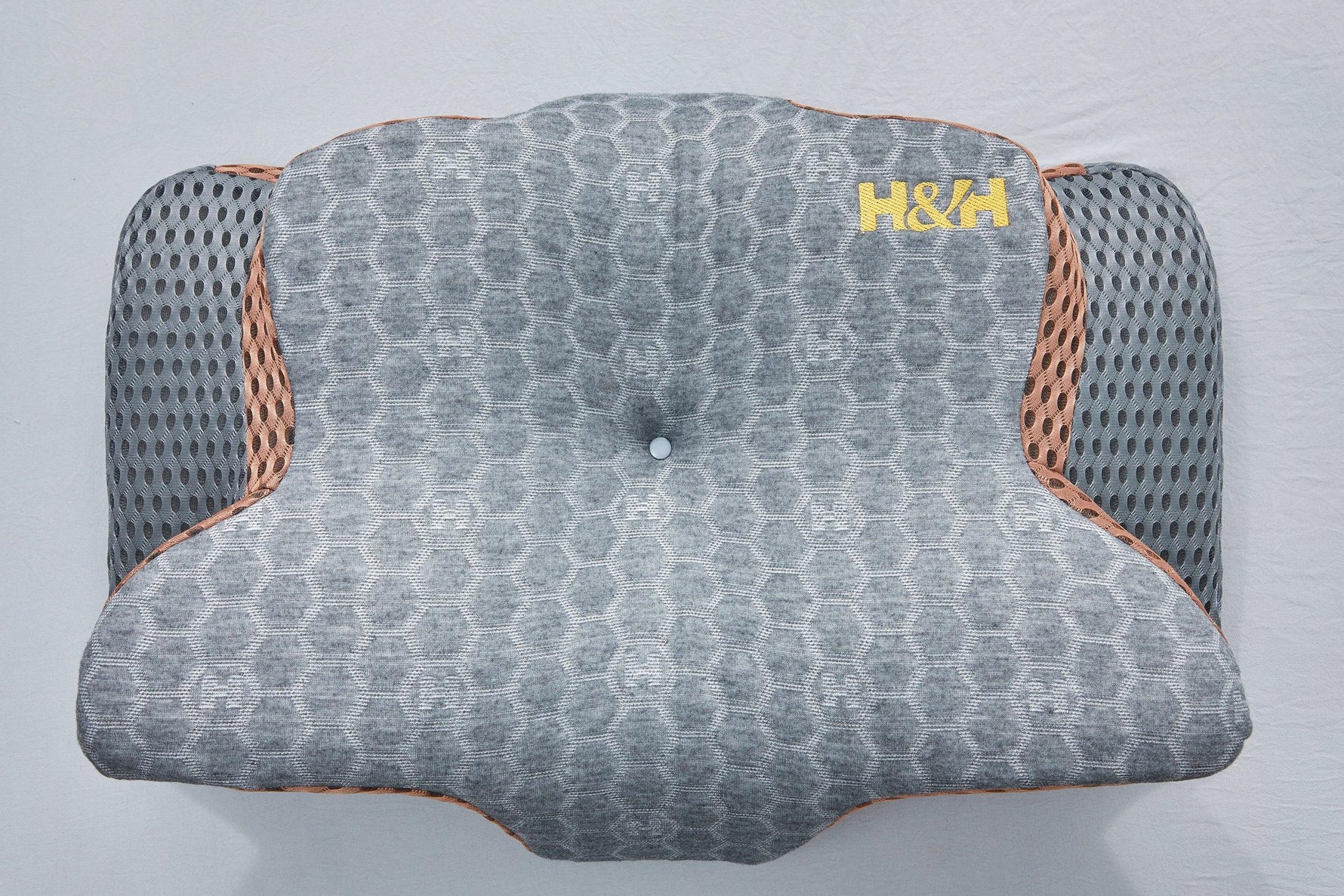【加購價 $1,890】石墨烯能量機能枕 Ultra加強版 （咖啡金） - 南良H&H - 石墨烯科技