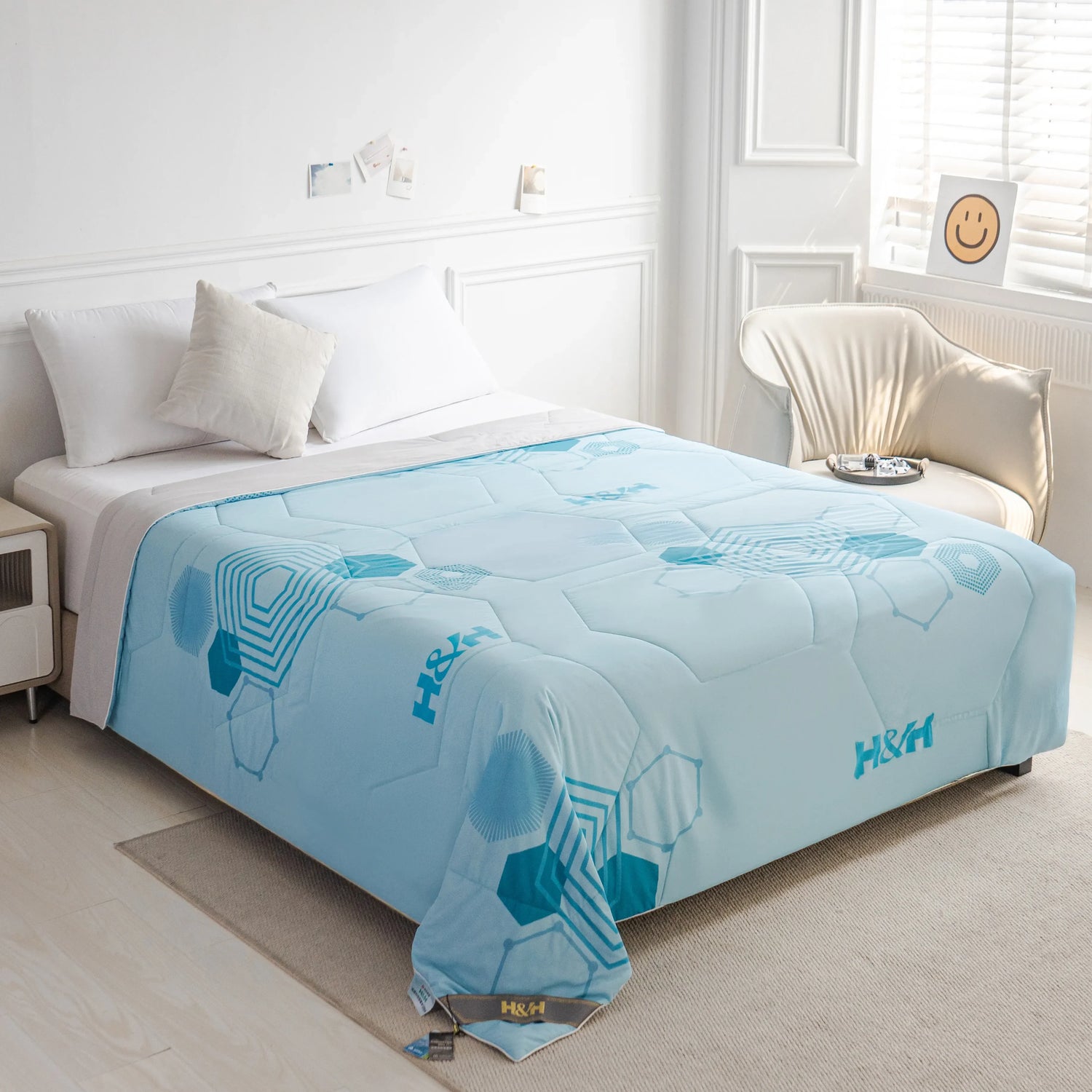 【夏日涼感】《暑期限定》涼感床包式能量床墊 Ultra 任搭組 - 南良H&H - 石墨烯科技